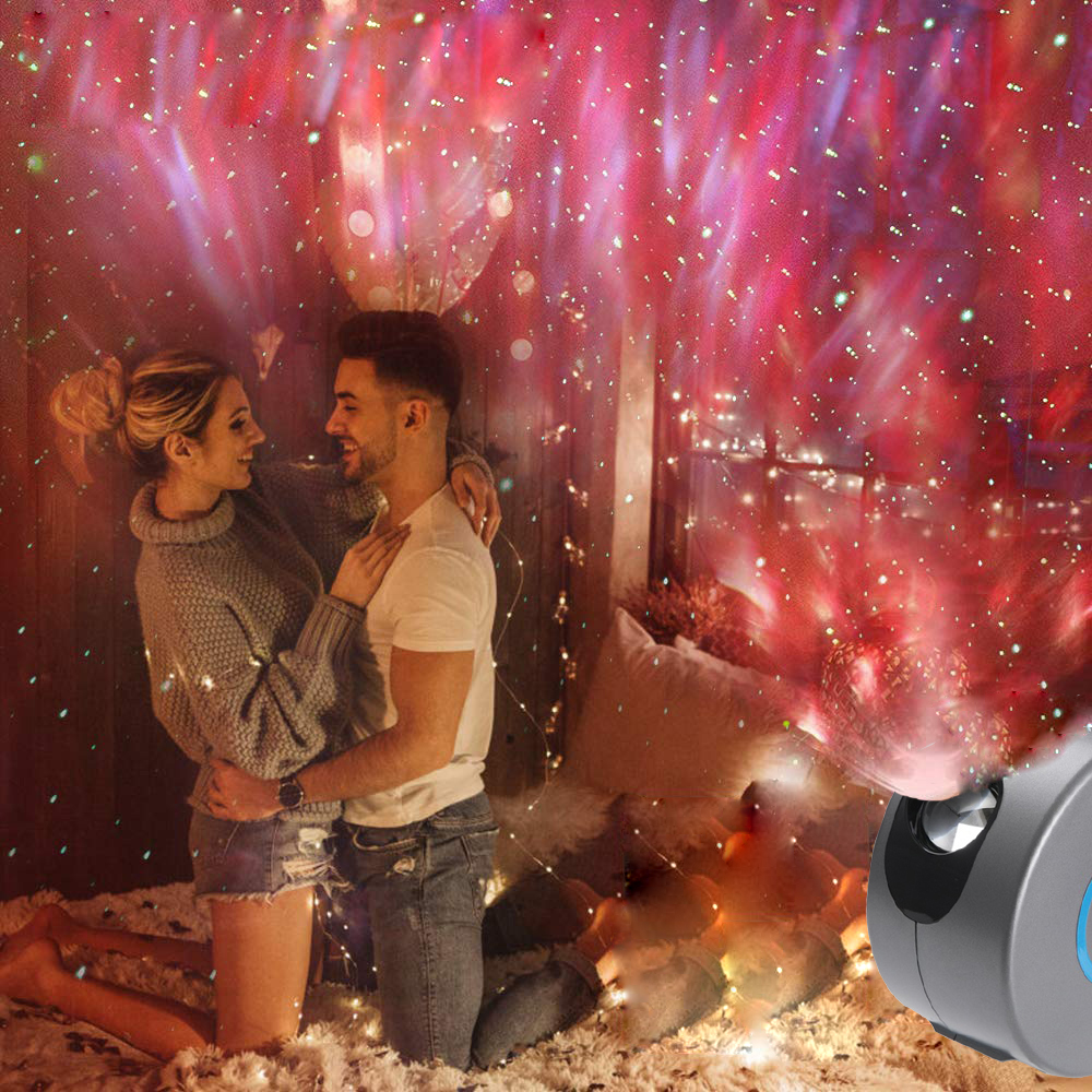 Galaxy Rotating Starry Sky Night Projector - Keyhan