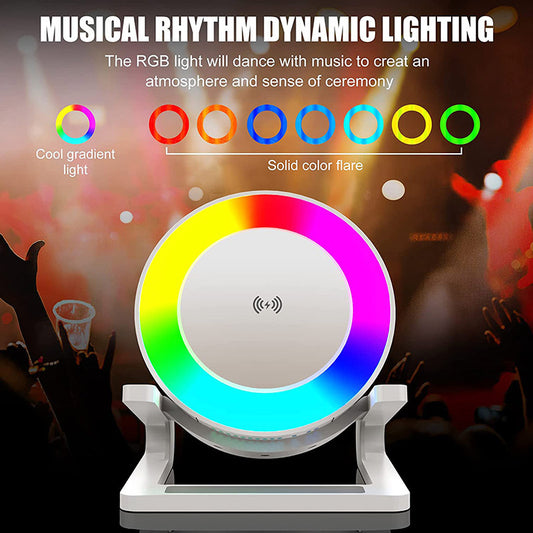 Multifunctional RGB Bluetooth Speaker Night Lamp - Keyhan