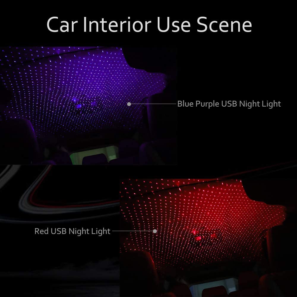 Galaxy Star Car Led Projector Lamp - Keyhan